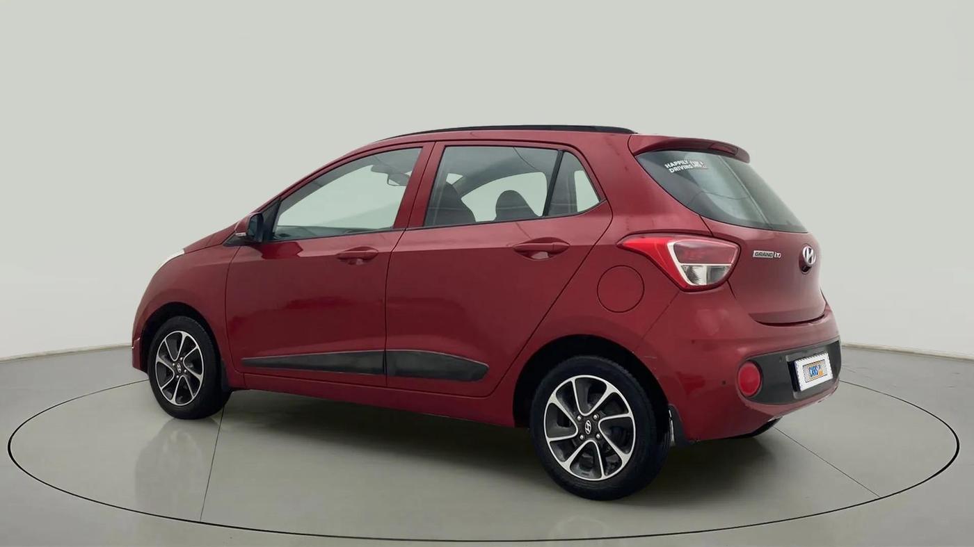 2018 Hyundai Grand i10 SPORTZ AT 1.2 KAPPA VTVT, Petrol, Automatic, 39,302 km, Left Back Diagonal