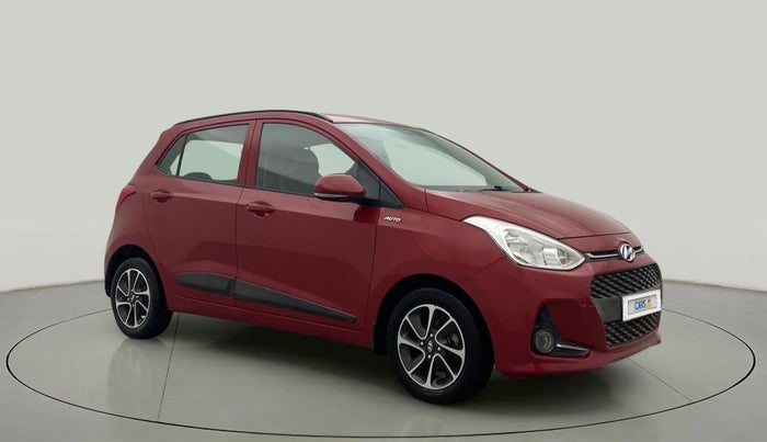 2018 Hyundai Grand i10 SPORTZ AT 1.2 KAPPA VTVT, Petrol, Automatic, 39,302 km, Right Front Diagonal