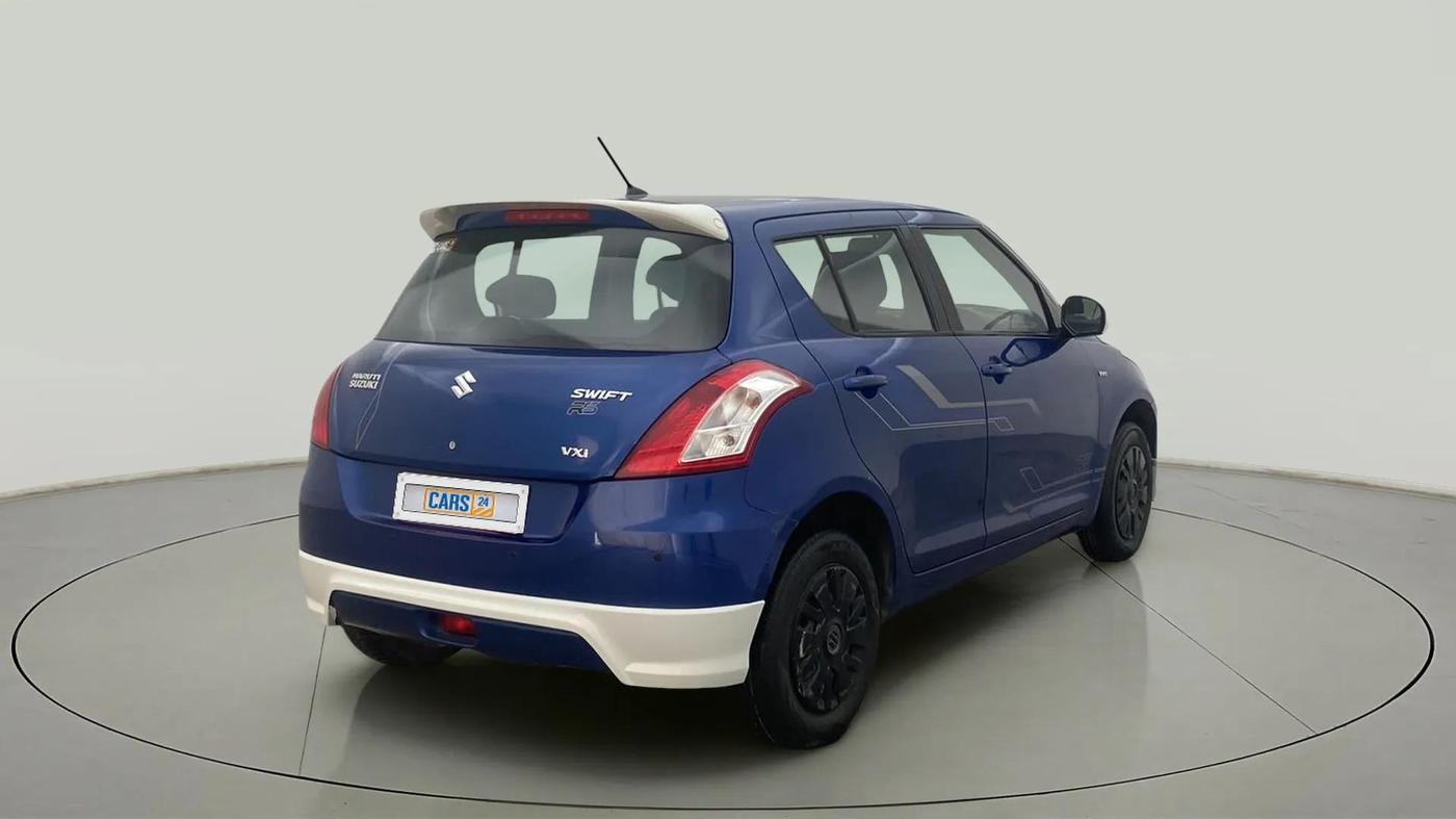 2014 Maruti Swift VXI, Petrol, Manual, 63,388 km, Right Back Diagonal