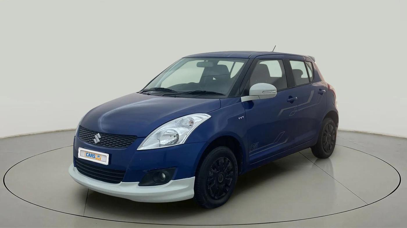 2014 Maruti Swift VXI, Petrol, Manual, 63,388 km, Left Front Diagonal