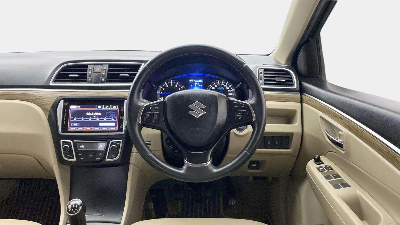 2019 Maruti Ciaz ALPHA 1.5 SHVS PETROL, Petrol, Manual, 46,415 km, Steering Wheel Close Up