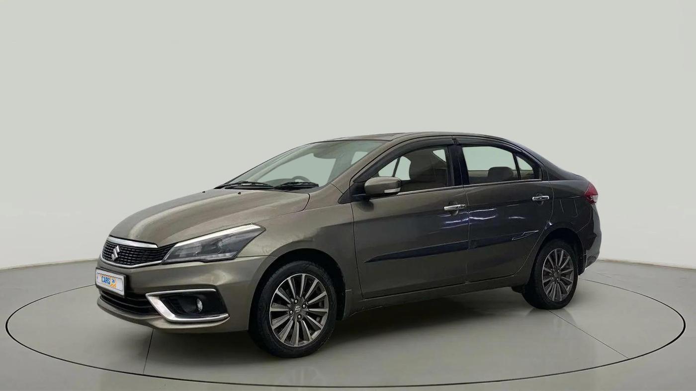 2019 Maruti Ciaz ALPHA 1.5 SHVS PETROL, Petrol, Manual, 46,415 km, Left Front Diagonal