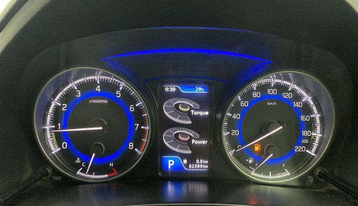 2018 Maruti Baleno ZETA CVT PETROL 1.2, Petrol, Automatic, 62,345 km, Odometer Image