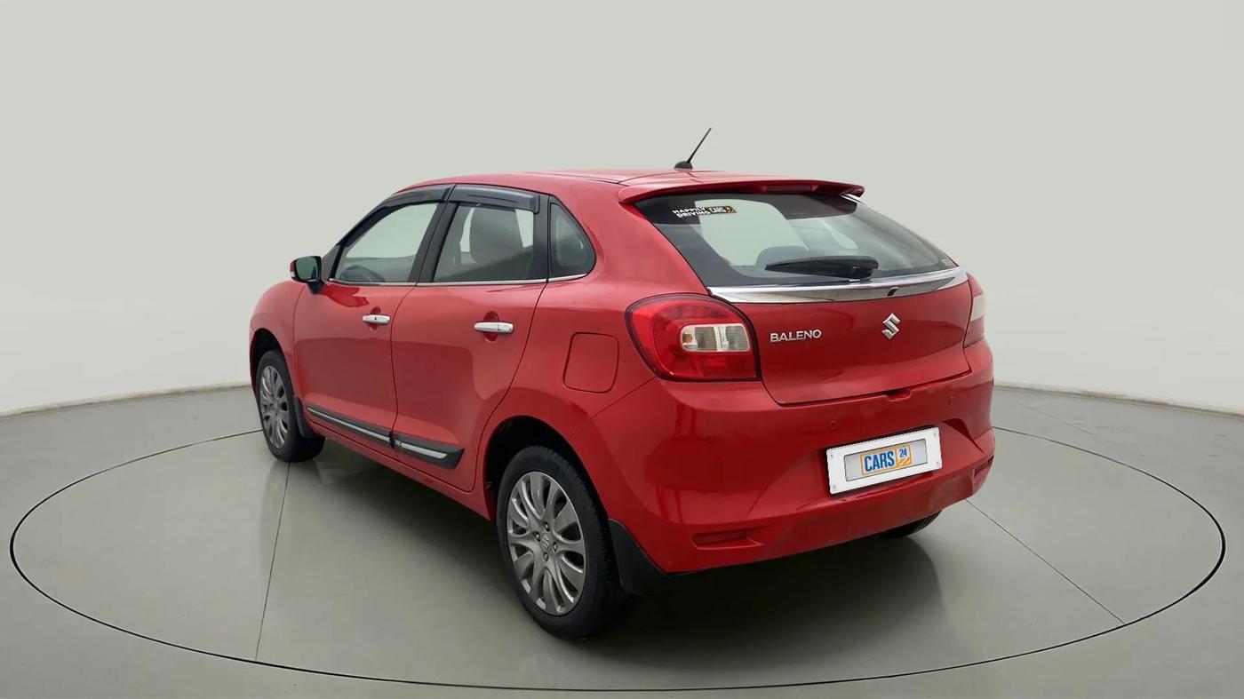 2018 Maruti Baleno ZETA CVT PETROL 1.2, Petrol, Automatic, 62,749 km, Left Back Diagonal