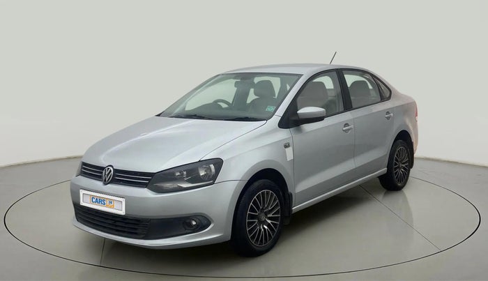 2015 Volkswagen Vento COMFORTLINE TSI AT PETROL, Petrol, Automatic, 87,532 km, Left Front Diagonal