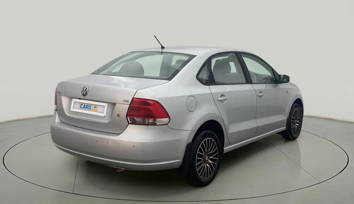 2015 Volkswagen Vento COMFORTLINE TSI AT PETROL, Petrol, Automatic, 87,532 km, Right Back Diagonal