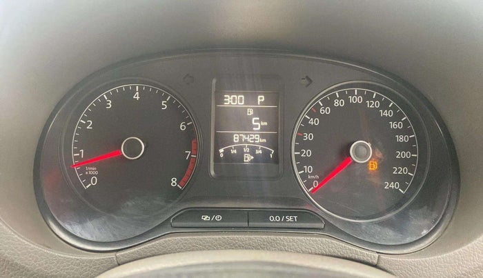 2015 Volkswagen Vento COMFORTLINE TSI AT PETROL, Petrol, Automatic, 87,532 km, Odometer Image