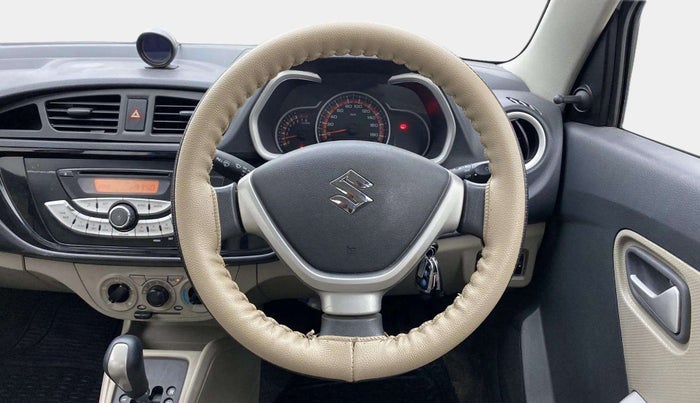 2015 Maruti Alto K10 VXI AMT, Petrol, Automatic, 24,582 km, Steering Wheel Close Up