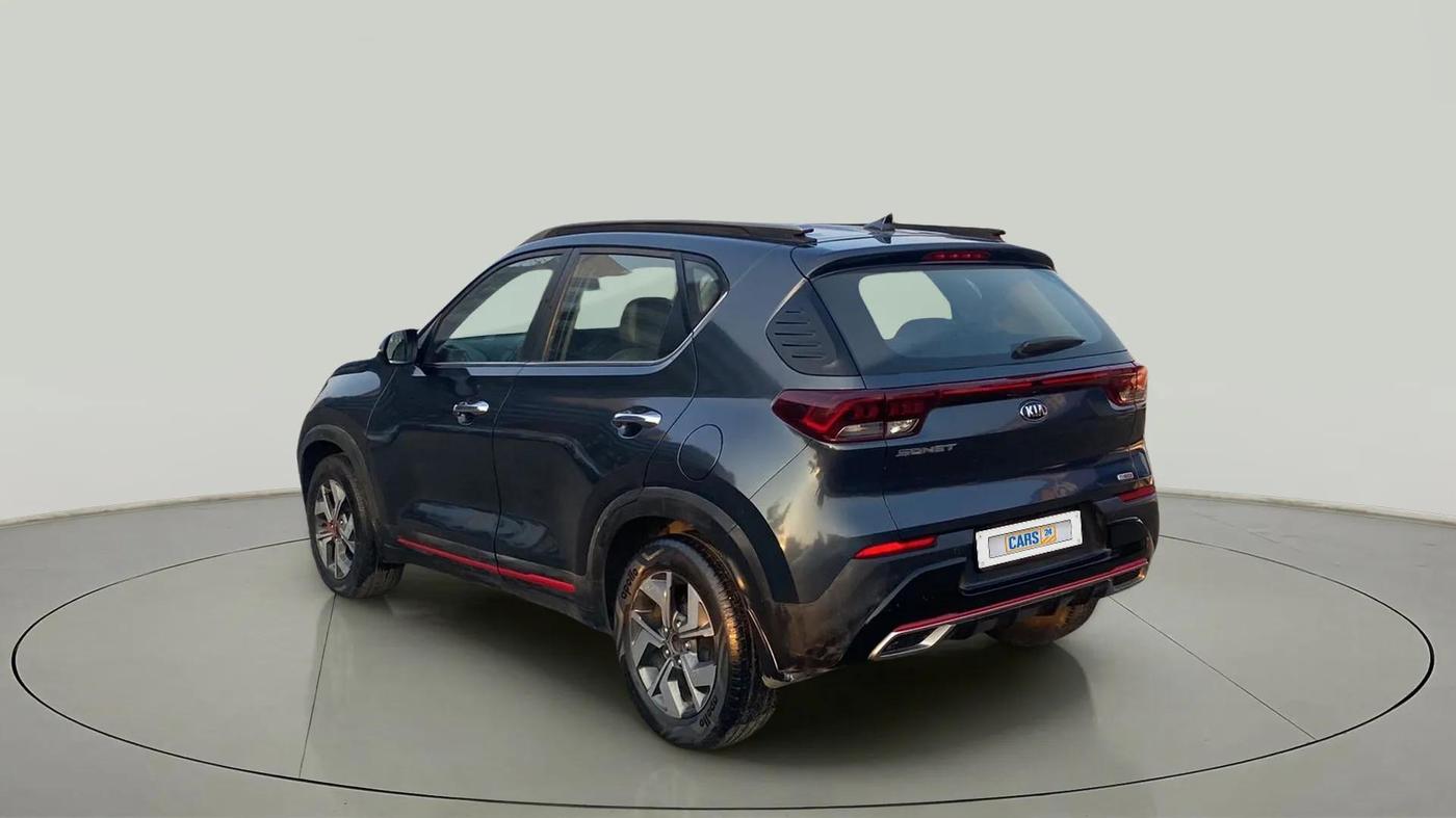 2020 KIA SONET GTX PLUS 1.0 IMT, Petrol, Manual, 52,878 km, Left Back Diagonal