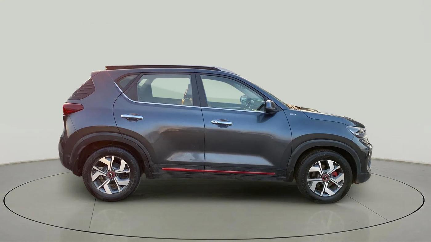 2020 KIA SONET GTX PLUS 1.0 IMT, Petrol, Manual, 52,878 km, Right Side View