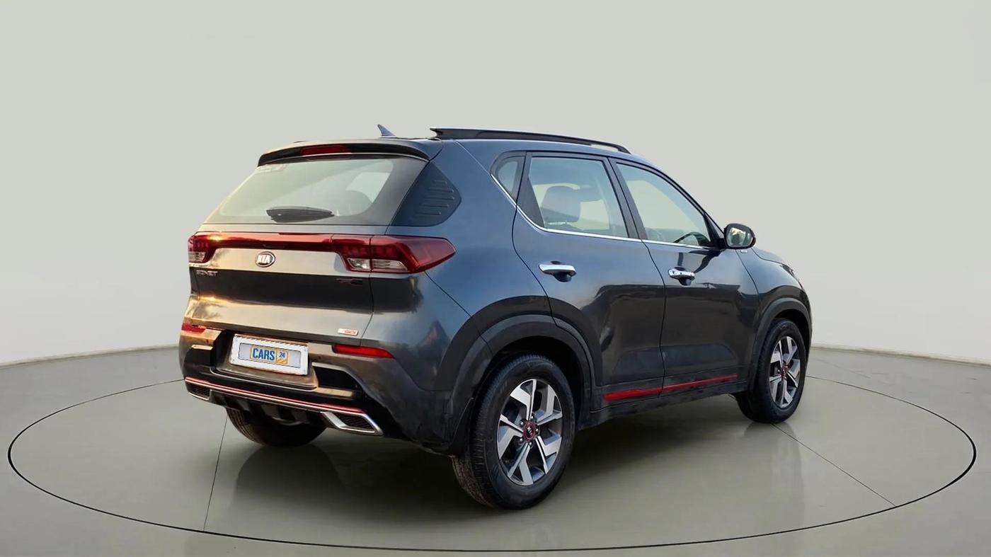 2020 KIA SONET GTX PLUS 1.0 IMT, Petrol, Manual, 52,878 km, Right Back Diagonal