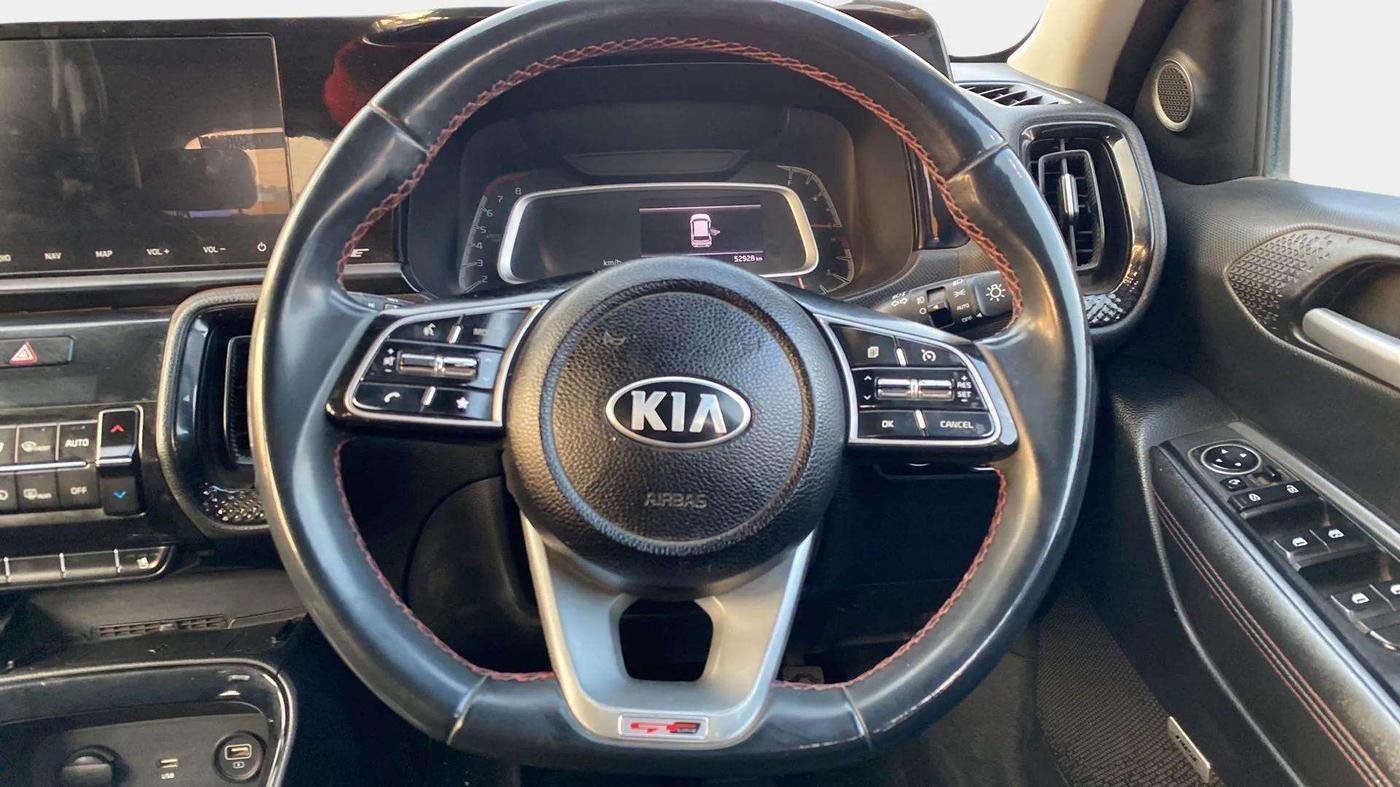 2020 KIA SONET GTX PLUS 1.0 IMT, Petrol, Manual, 52,878 km, Steering Wheel Close Up