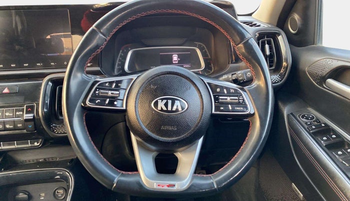 2020 KIA SONET GTX PLUS 1.0 IMT, Petrol, Manual, 52,966 km, Steering Wheel Close Up