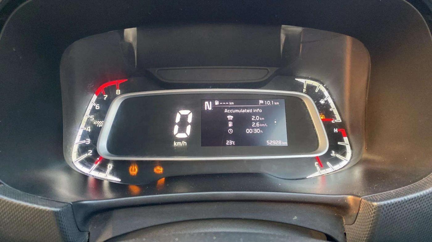 2020 KIA SONET GTX PLUS 1.0 IMT, Petrol, Manual, 52,878 km, Odometer Image