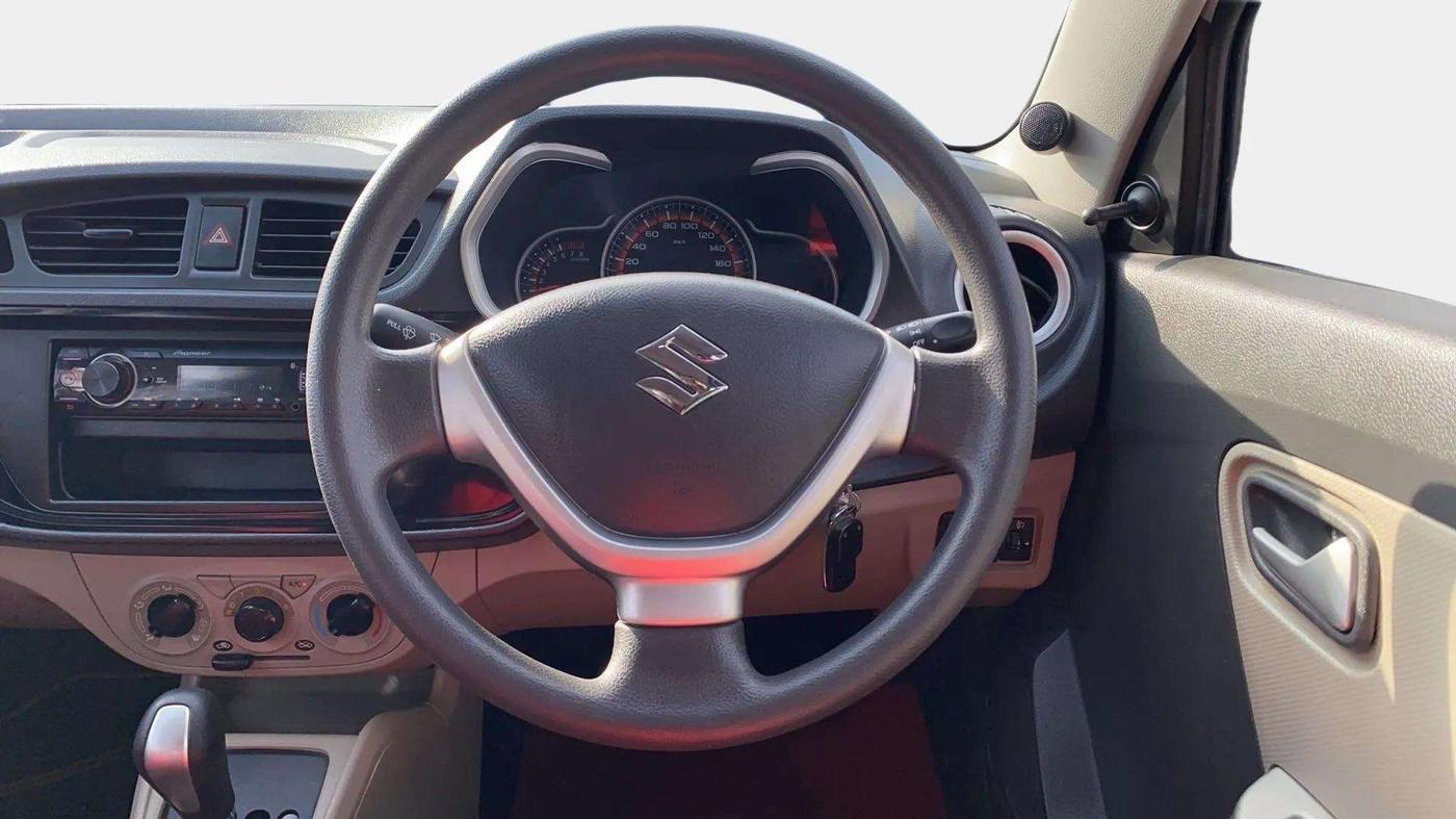 2018 Maruti Alto K10 VXI (O) AMT, Petrol, Automatic, 21,642 km, Steering Wheel Close Up