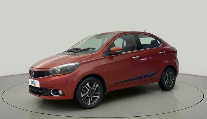 2017 Tata TIGOR XZ (O) PETROL, Petrol, Manual, 85,952 km, Left Front Diagonal