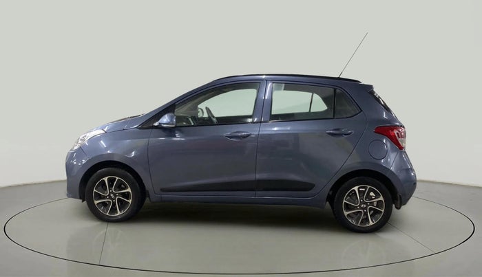 2017 Hyundai Grand i10 SPORTZ (O) AT 1.2 KAPPA VTVT, Petrol, Automatic, 69,585 km, Left Side