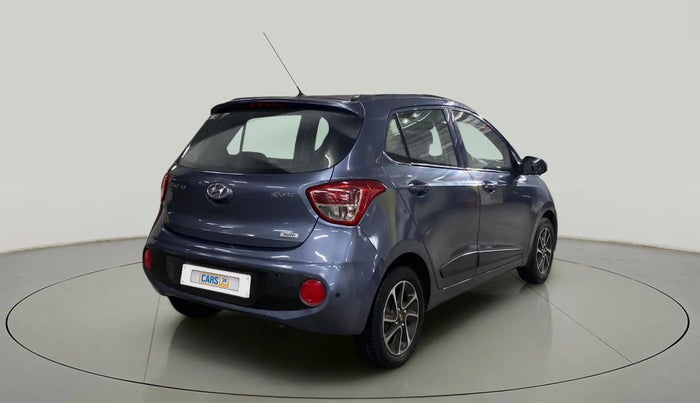 2017 Hyundai Grand i10 SPORTZ (O) AT 1.2 KAPPA VTVT, Petrol, Automatic, 69,585 km, Right Back Diagonal