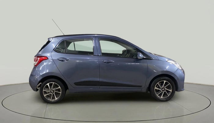 2017 Hyundai Grand i10 SPORTZ (O) AT 1.2 KAPPA VTVT, Petrol, Automatic, 69,585 km, Right Side View