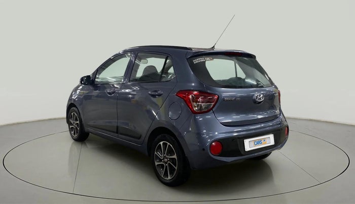 2017 Hyundai Grand i10 SPORTZ (O) AT 1.2 KAPPA VTVT, Petrol, Automatic, 69,585 km, Left Back Diagonal