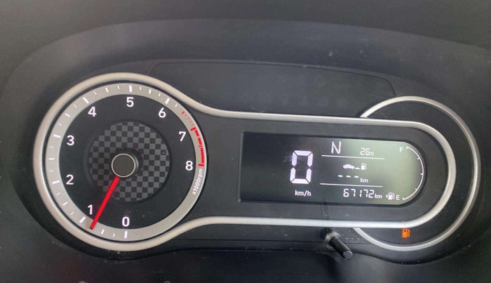 2020 Hyundai AURA SX PLUS 1.2 AMT, Petrol, Automatic, 67,317 km, Odometer Image