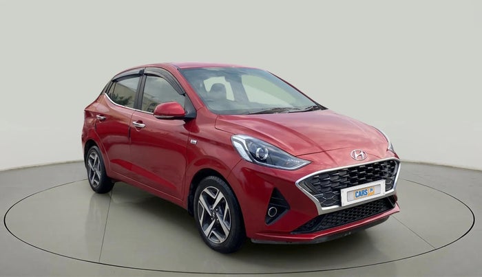 2020 Hyundai AURA SX PLUS 1.2 AMT, Petrol, Automatic, 67,317 km, Right Front Diagonal