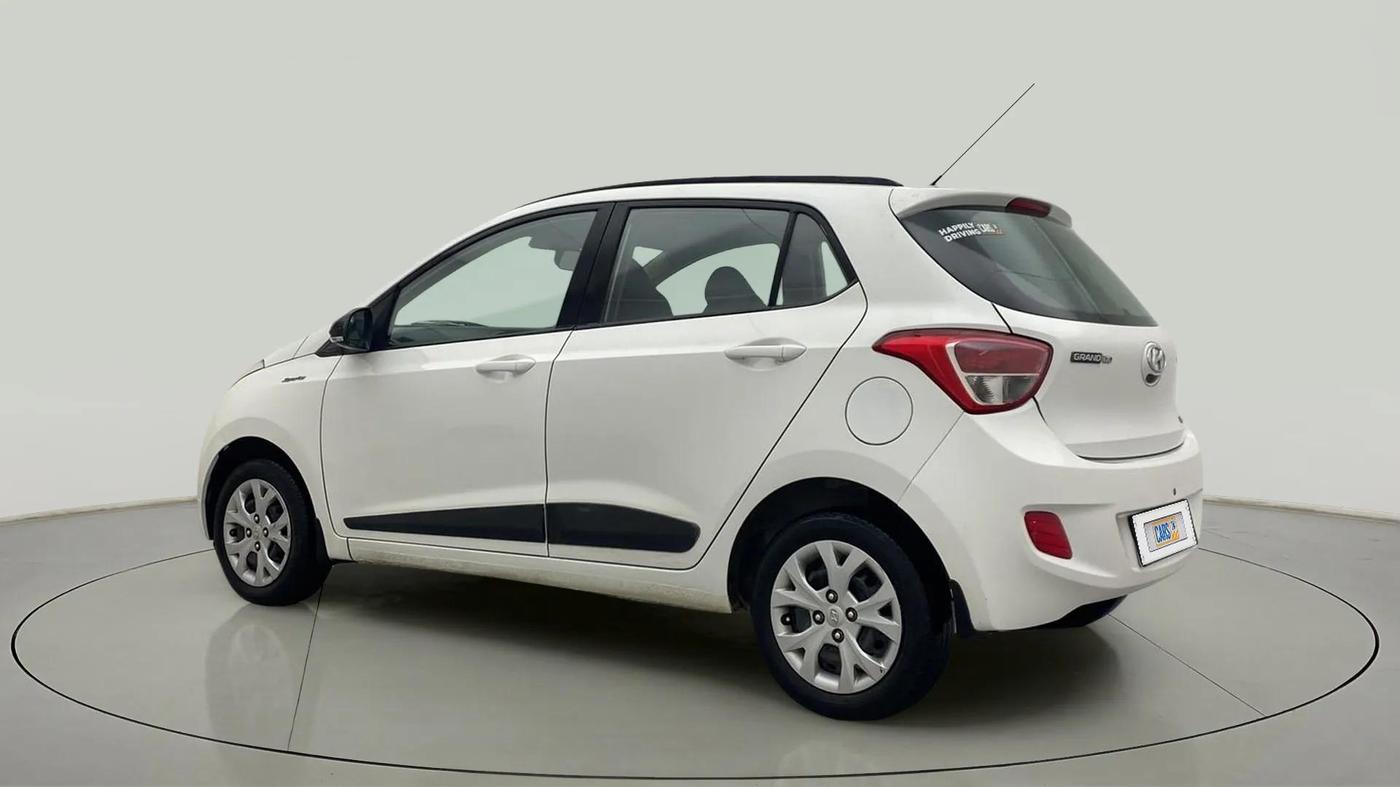 2015 Hyundai Grand i10 SPORTZ 1.2 KAPPA VTVT, Petrol, Manual, 52,482 km, Left Back Diagonal