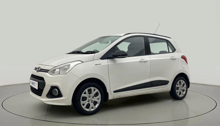 2015 Hyundai Grand i10 SPORTZ 1.2 KAPPA VTVT, Petrol, Manual, 52,482 km, Left Front Diagonal