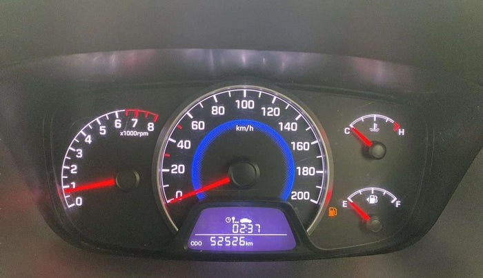 2015 Hyundai Grand i10 SPORTZ 1.2 KAPPA VTVT, Petrol, Manual, 52,482 km, Odometer Image