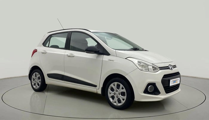 2015 Hyundai Grand i10 SPORTZ 1.2 KAPPA VTVT, Petrol, Manual, 52,482 km, Right Front Diagonal