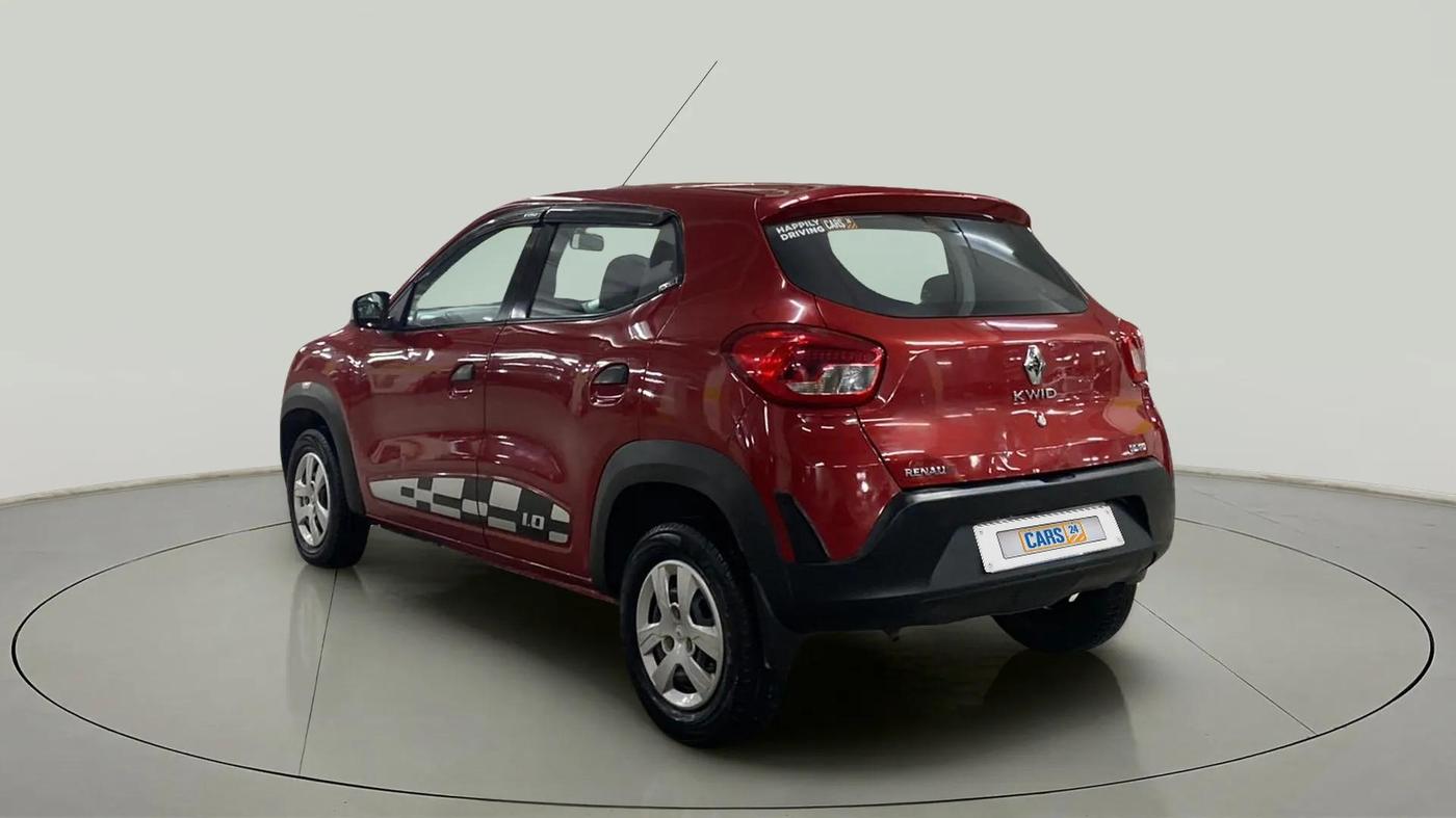 2018 Renault Kwid RXT 1.0 AMT (O), Petrol, Automatic, 40,845 km, Left Back Diagonal