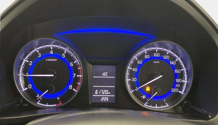 2017 Maruti Baleno DELTA PETROL 1.2, Petrol, Manual, 62,094 km, Odometer Image