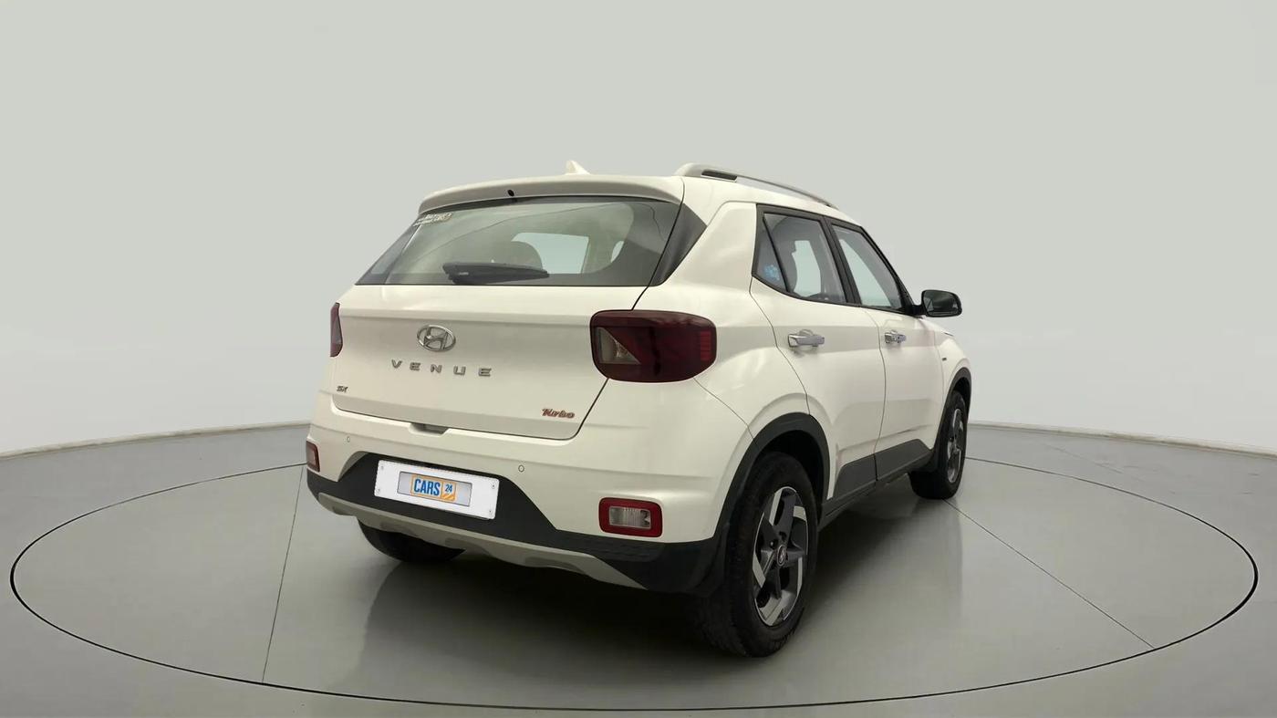 2021 Hyundai VENUE SX 1.0 (O) TURBO IMT, Petrol, Manual, 41,724 km, Right Back Diagonal