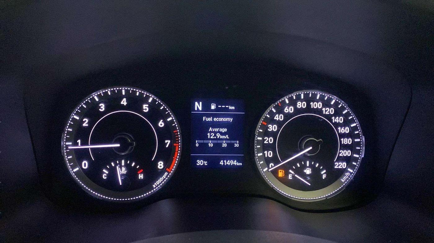 2021 Hyundai VENUE SX 1.0 (O) TURBO IMT, Petrol, Manual, 41,724 km, Odometer Image