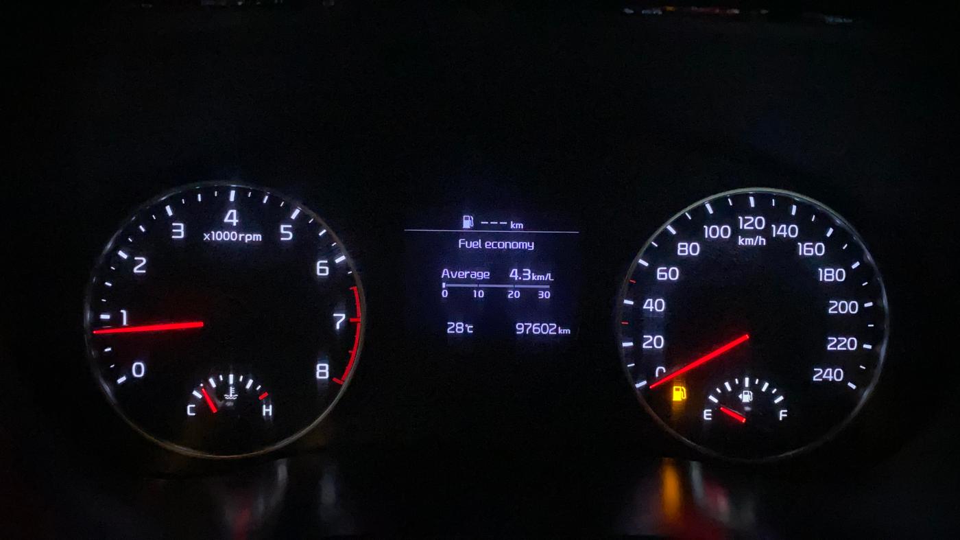 2019 KIA SELTOS HTX 1.5 PETROL, Petrol, Manual, 97,587 km, Odometer Image