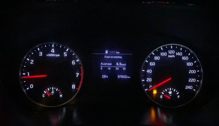 2019 KIA SELTOS HTX 1.5 PETROL, Petrol, Manual, 97,587 km, Odometer Image