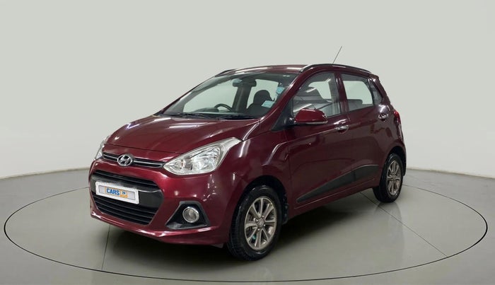 2016 Hyundai Grand i10 ASTA (O) 1.2 KAPPA VTVT, Petrol, Manual, 19,658 km, Left Front Diagonal