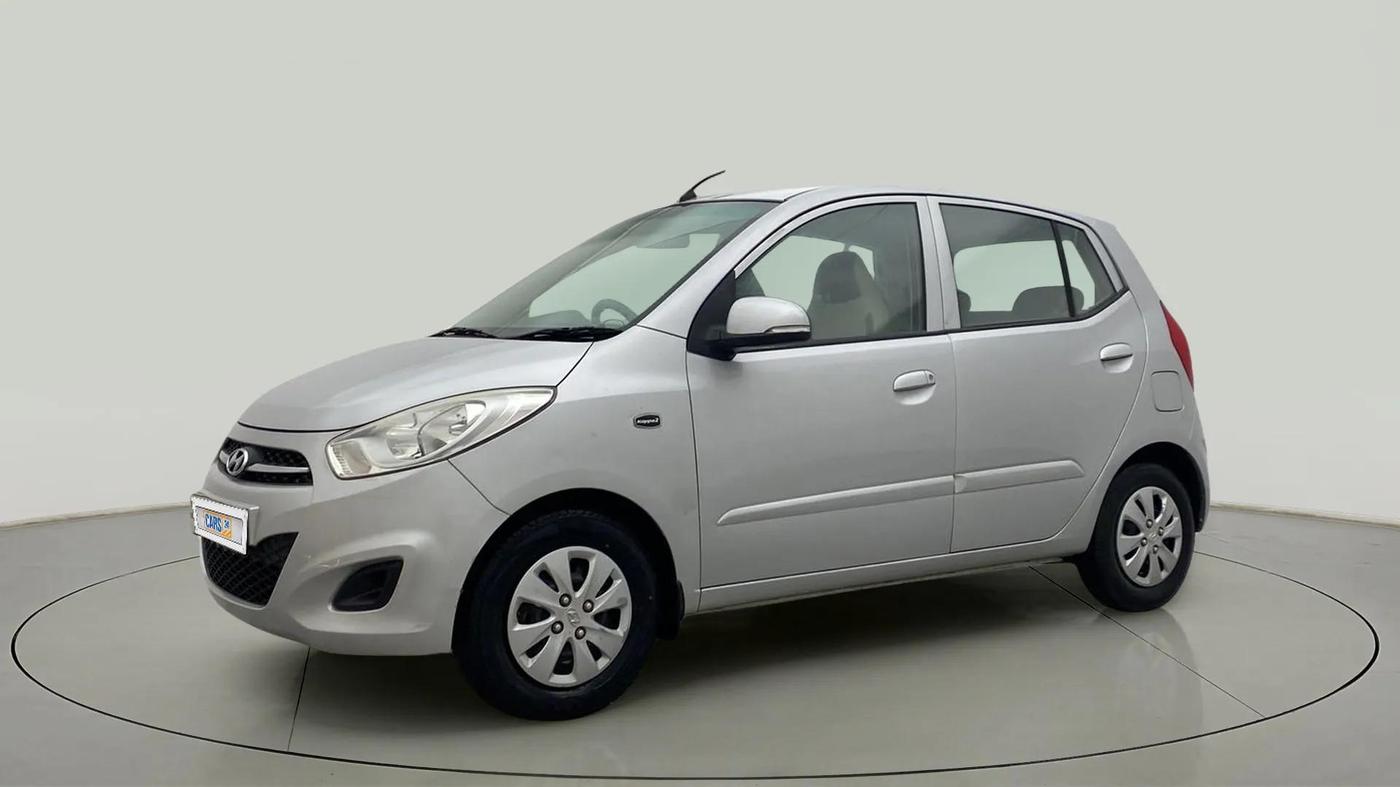 2013 Hyundai i10 SPORTZ 1.2, Petrol, Manual, 43,074 km, Left Front Diagonal