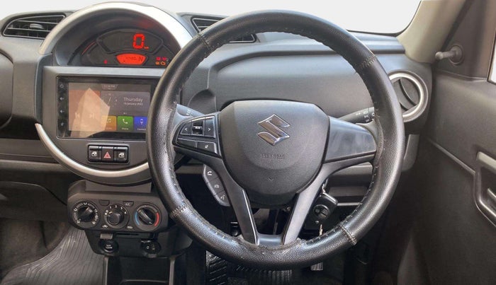 2020 Maruti S PRESSO VXI PLUS AMT, Petrol, Automatic, 47,591 km, Steering Wheel Close Up