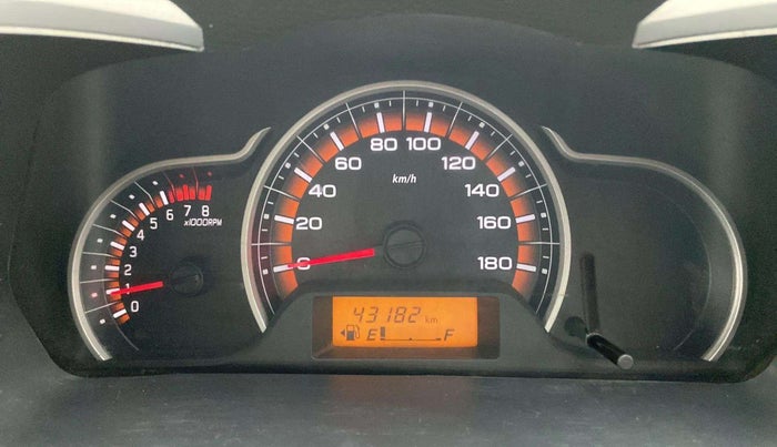 2018 Maruti Alto K10 VXI, Petrol, Manual, 43,182 km, Odometer Image