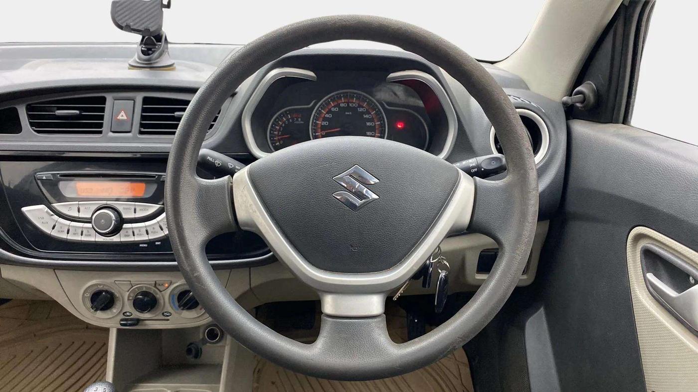2018 Maruti Alto K10 VXI, Petrol, Manual, 43,461 km, Steering Wheel Close Up