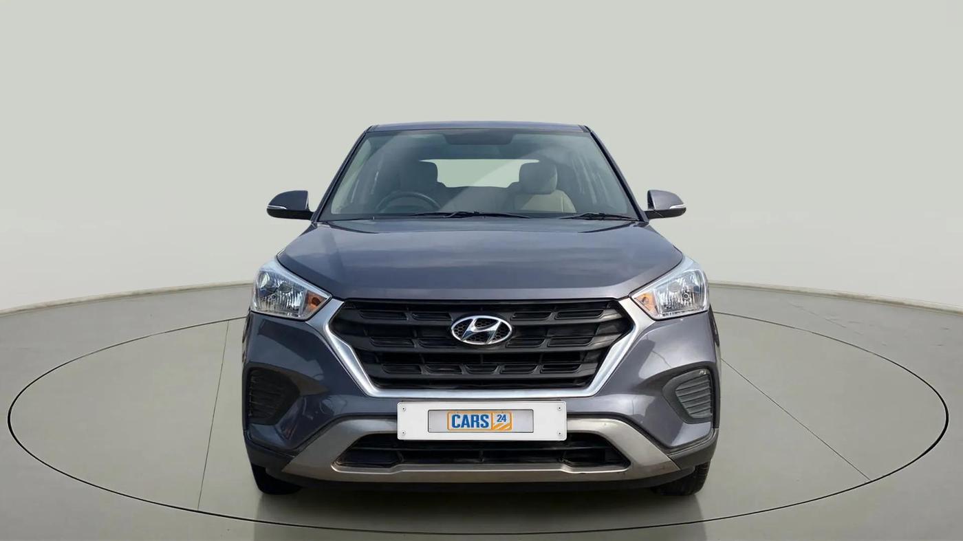 2019 Hyundai Creta E PLUS 1.6 PETROL, Petrol, Manual, 43,378 km, Front