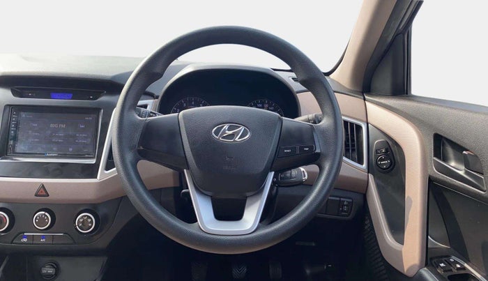 2019 Hyundai Creta E PLUS 1.6 PETROL, Petrol, Manual, 43,378 km, Steering Wheel Close Up