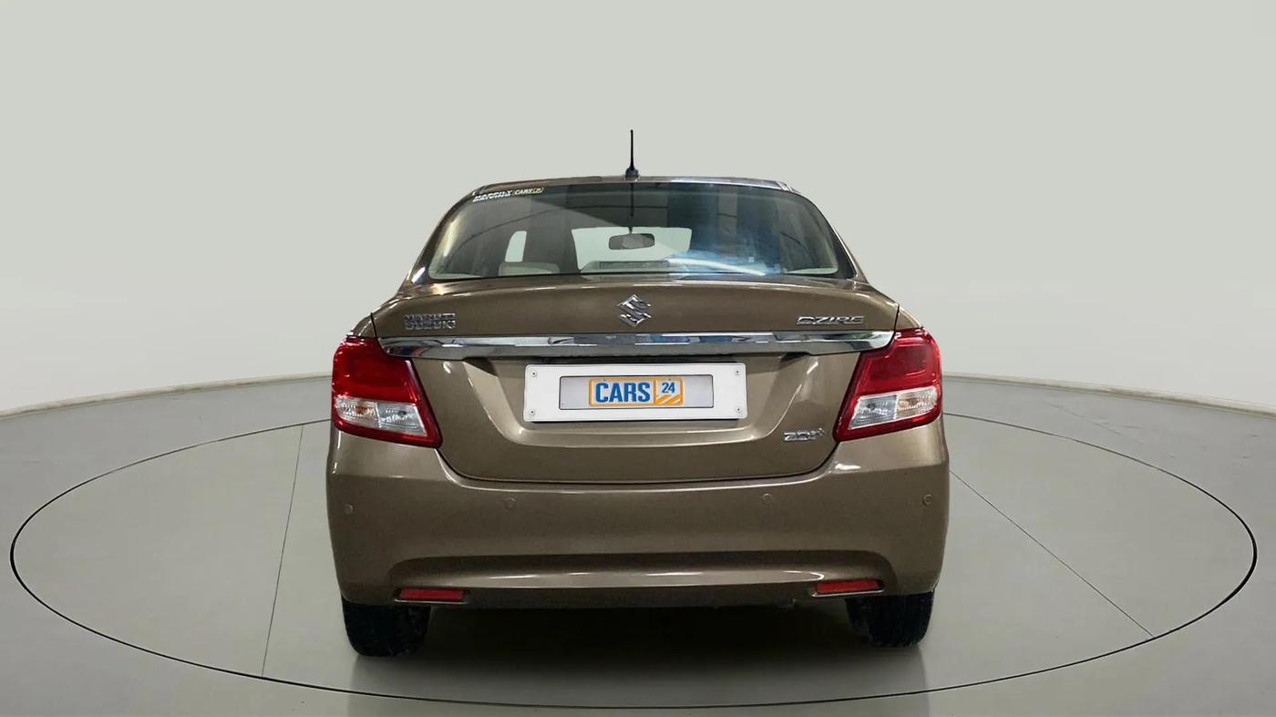 2017 Maruti Dzire ZDI PLUS, Diesel, Manual, 65,224 km, Back/Rear