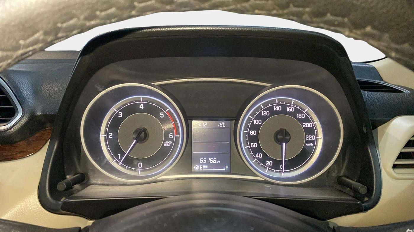 2017 Maruti Dzire ZDI PLUS, Diesel, Manual, 65,224 km, Odometer Image