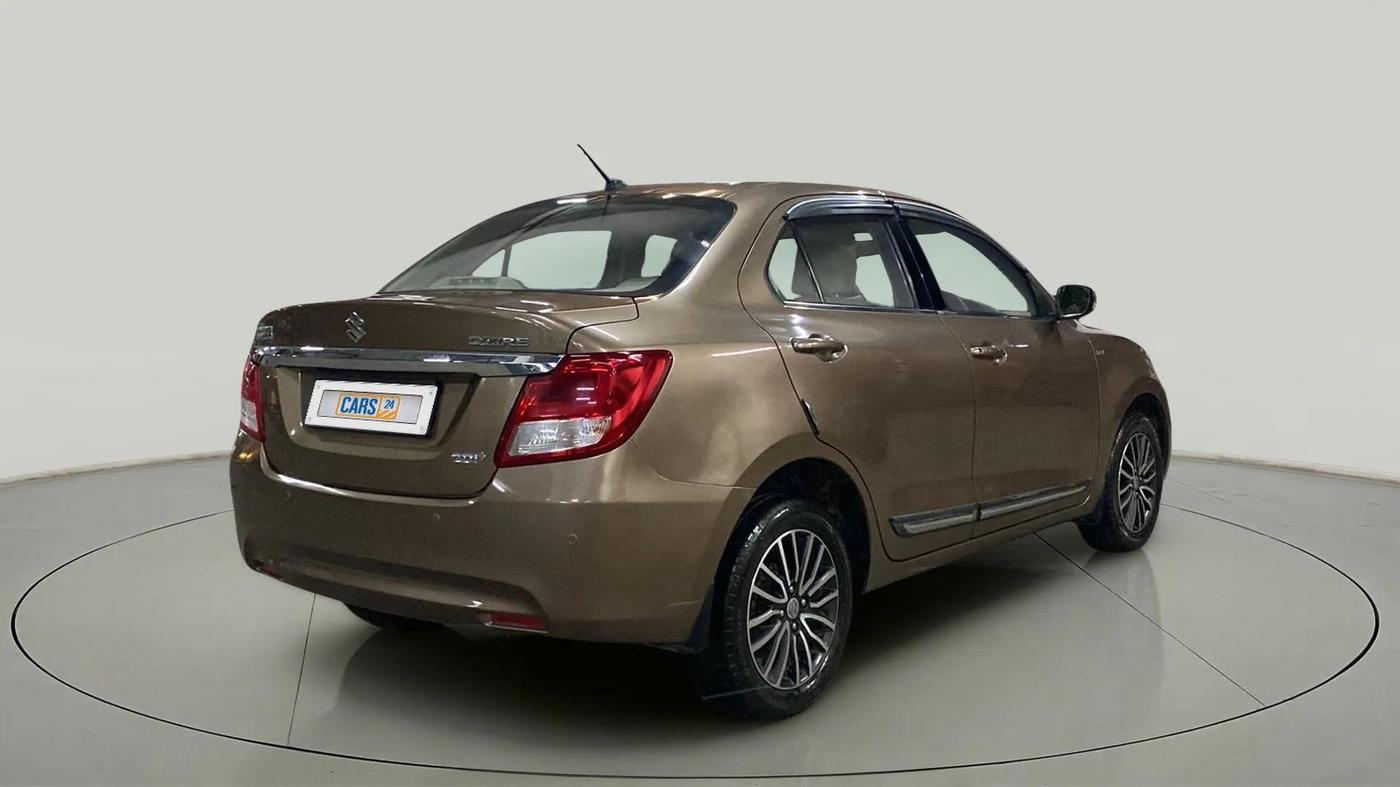 2017 Maruti Dzire ZDI PLUS, Diesel, Manual, 65,224 km, Right Back Diagonal