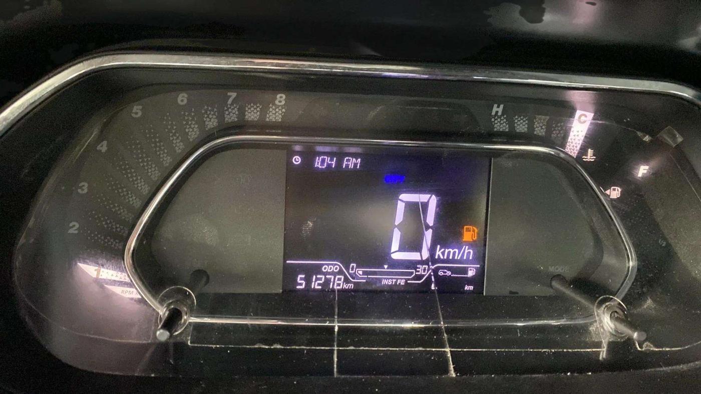 2020 Tata NEXON XZ PLUS PETROL, Petrol, Manual, 51,400 km, Odometer Image