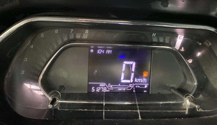 2020 Tata NEXON XZ PLUS PETROL, Petrol, Manual, 51,400 km, Odometer Image