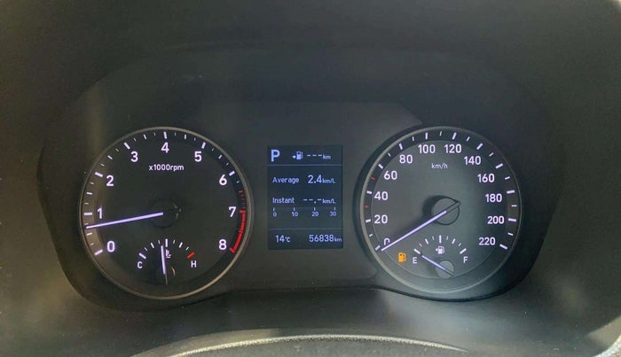 2018 Hyundai Verna 1.6 VTVT SX (O) AT, Petrol, Automatic, 56,833 km, Odometer Image