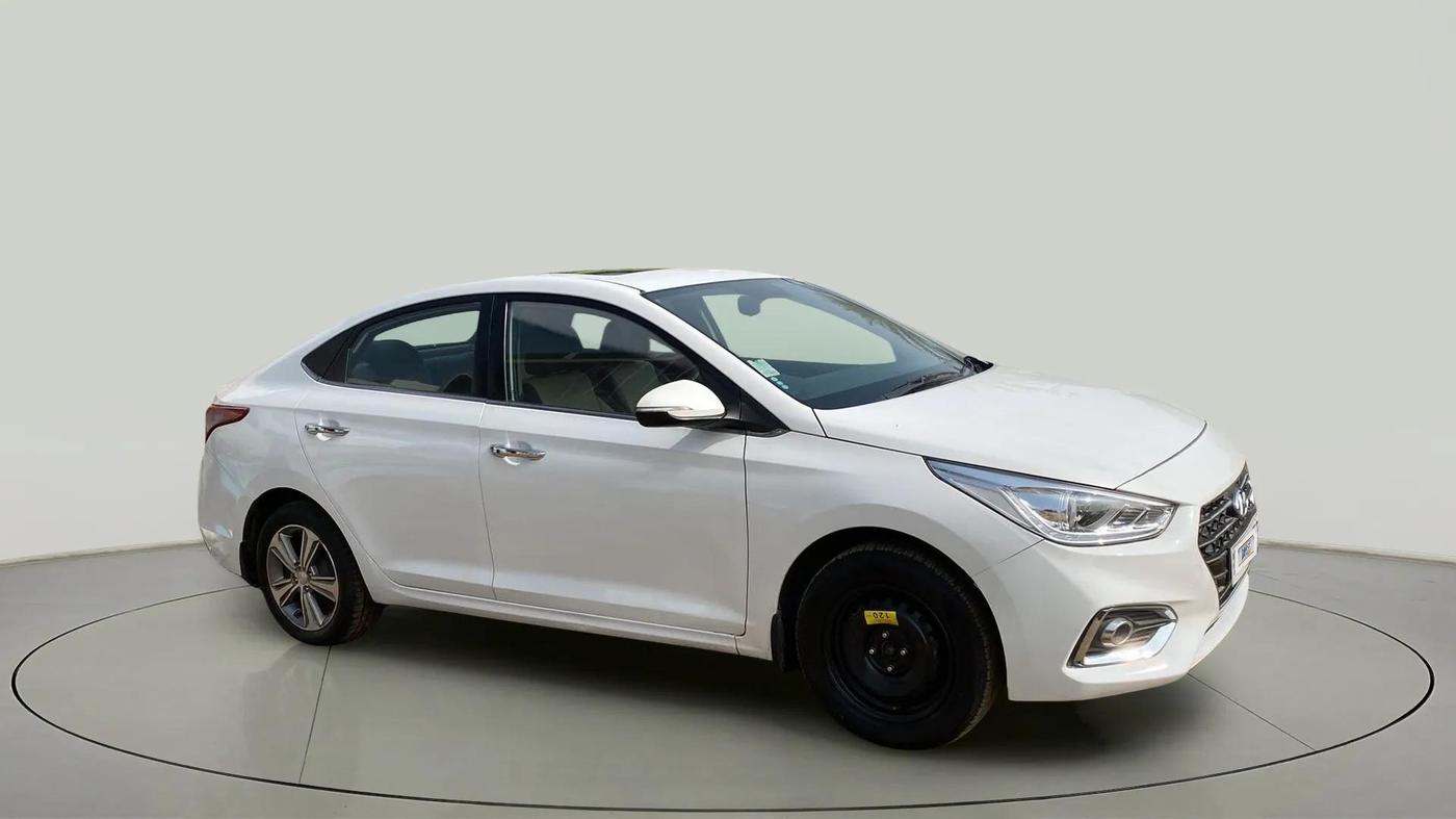 2018 Hyundai Verna 1.6 VTVT SX (O) AT, Petrol, Automatic, 56,833 km, SRP